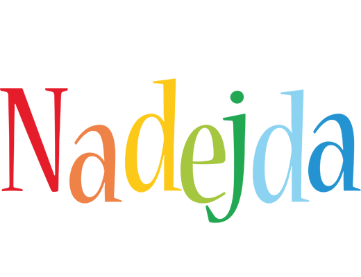Nadejda birthday logo