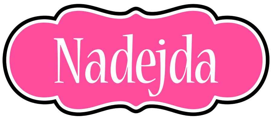 Nadejda invitation logo