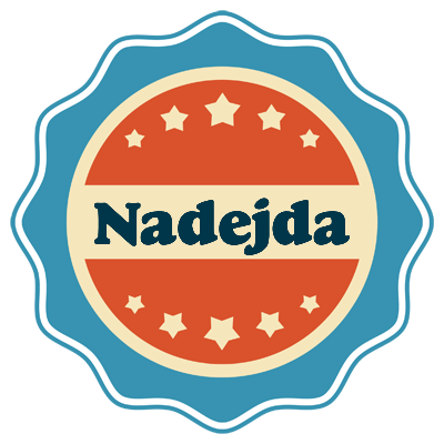 Nadejda labels logo