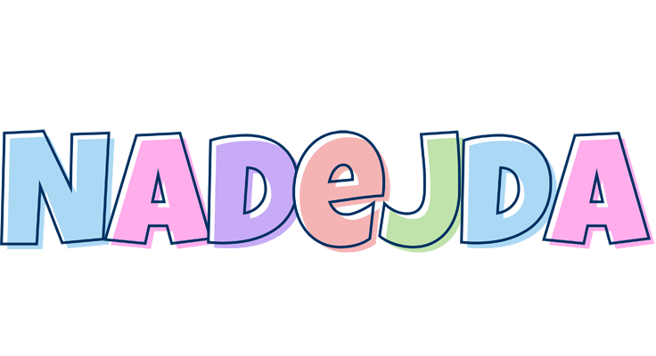 Nadejda pastel logo