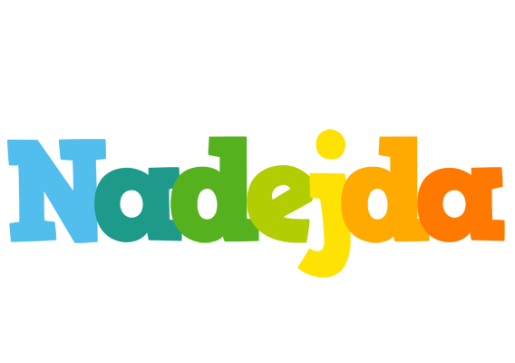Nadejda rainbows logo