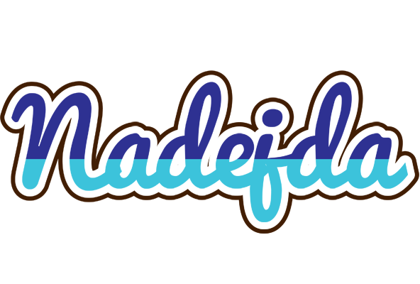 Nadejda raining logo