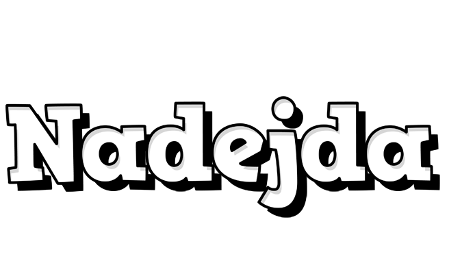 Nadejda snowing logo