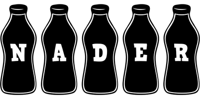 Nader bottle logo