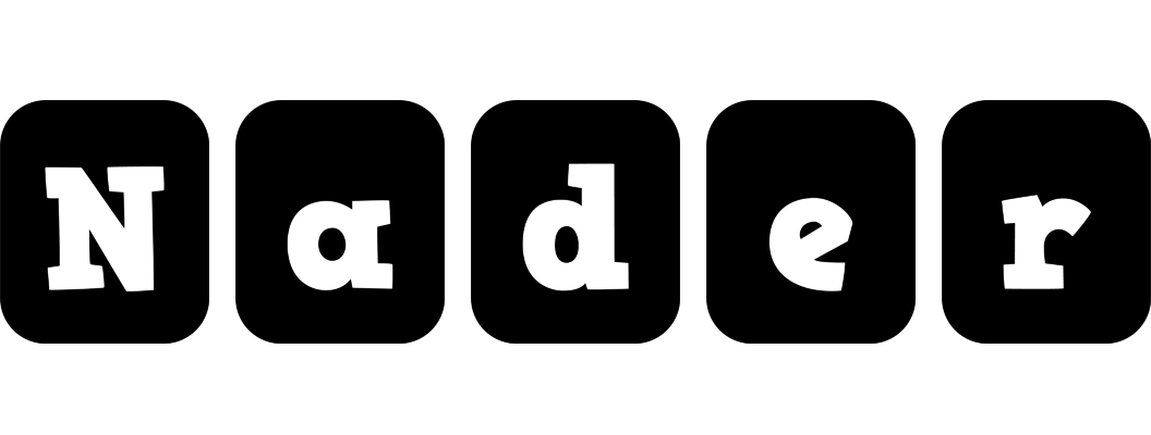 Nader box logo