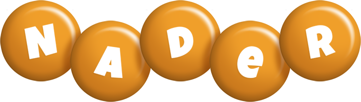 Nader candy-orange logo