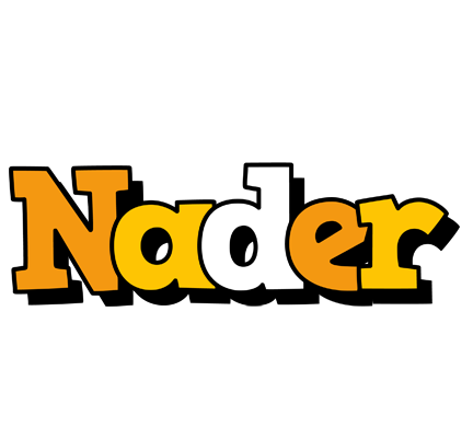Nader cartoon logo