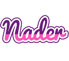 Nader cheerful logo