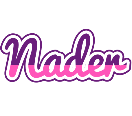 Nader cheerful logo