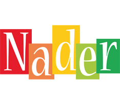Nader colors logo