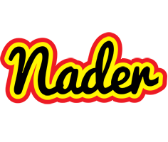 Nader flaming logo