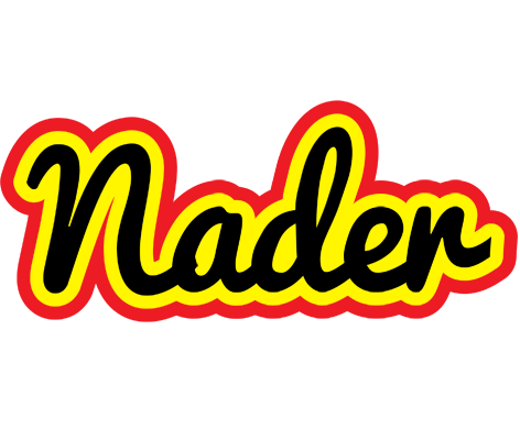 Nader flaming logo