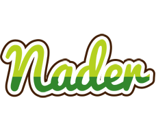 Nader golfing logo