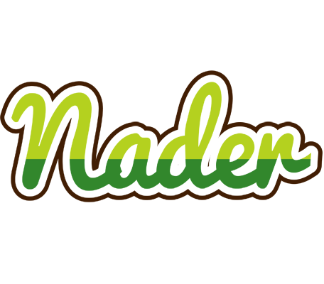 Nader golfing logo