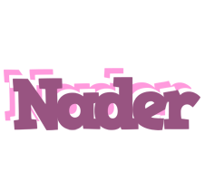 Nader relaxing logo