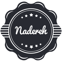 Nadereh badge logo