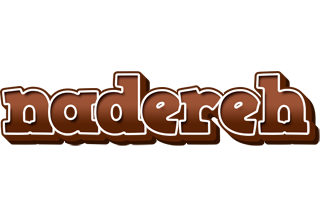 Nadereh brownie logo