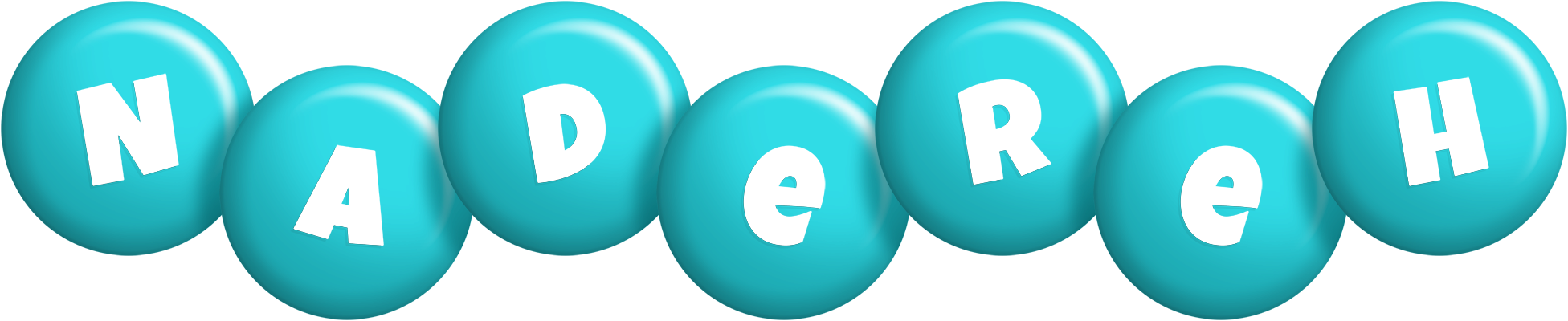 Nadereh candy-azur logo