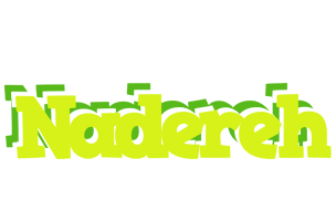 Nadereh citrus logo