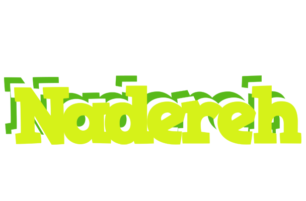 Nadereh citrus logo