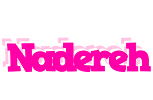 Nadereh dancing logo