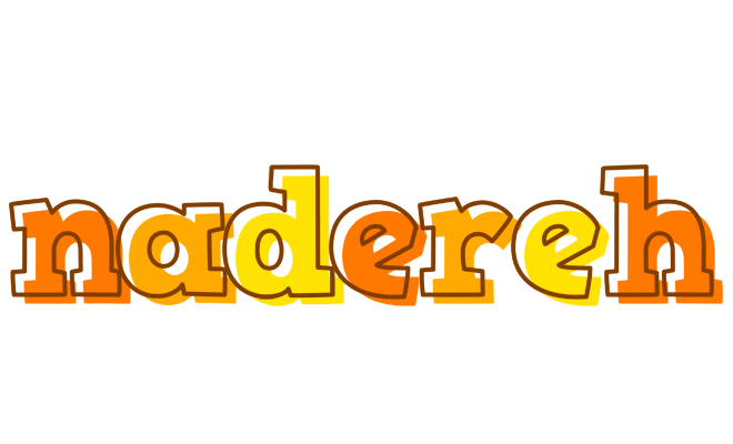 Nadereh desert logo