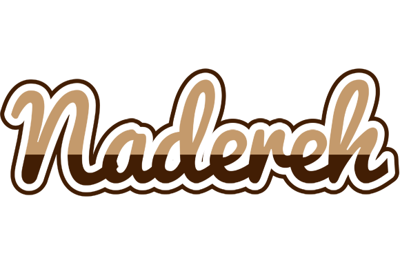 Nadereh exclusive logo