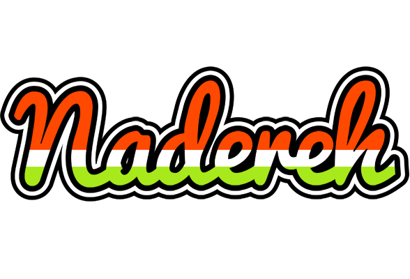 Nadereh exotic logo
