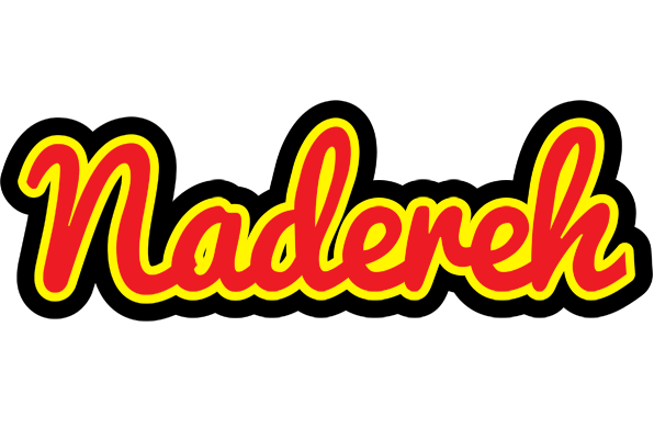 Nadereh fireman logo