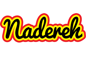 Nadereh flaming logo