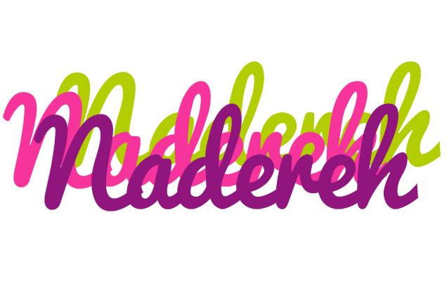 Nadereh flowers logo