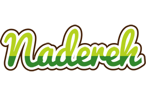 Nadereh golfing logo