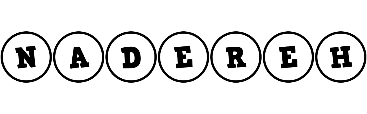 Nadereh handy logo