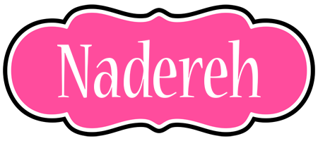 Nadereh invitation logo