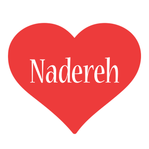 Nadereh love logo