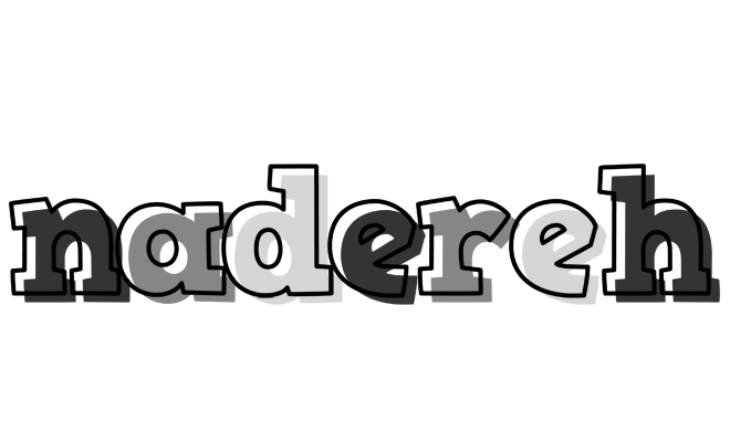 Nadereh night logo
