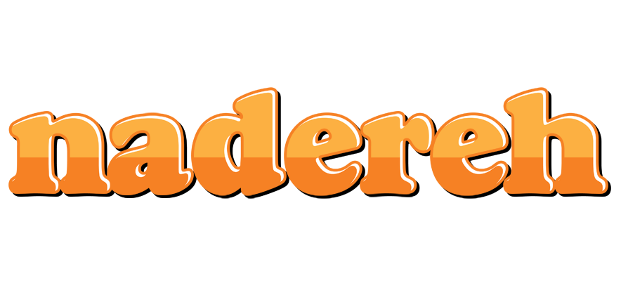 Nadereh orange logo