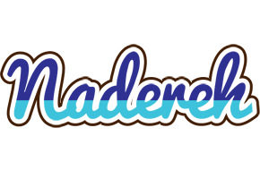 Nadereh raining logo