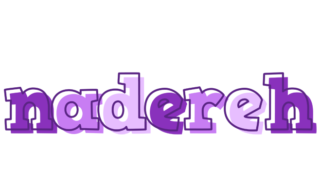Nadereh sensual logo