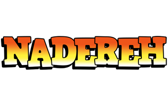 Nadereh sunset logo