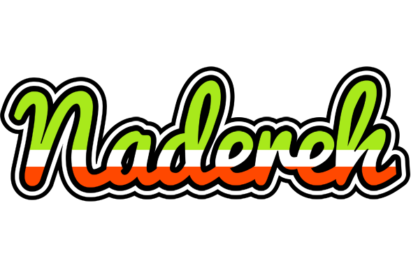 Nadereh superfun logo