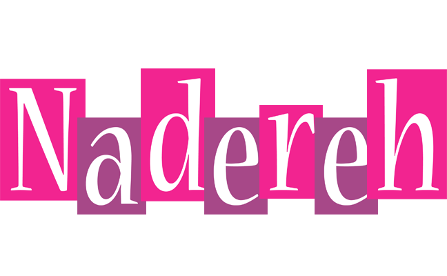 Nadereh whine logo