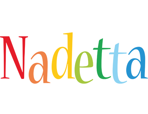 Nadetta birthday logo