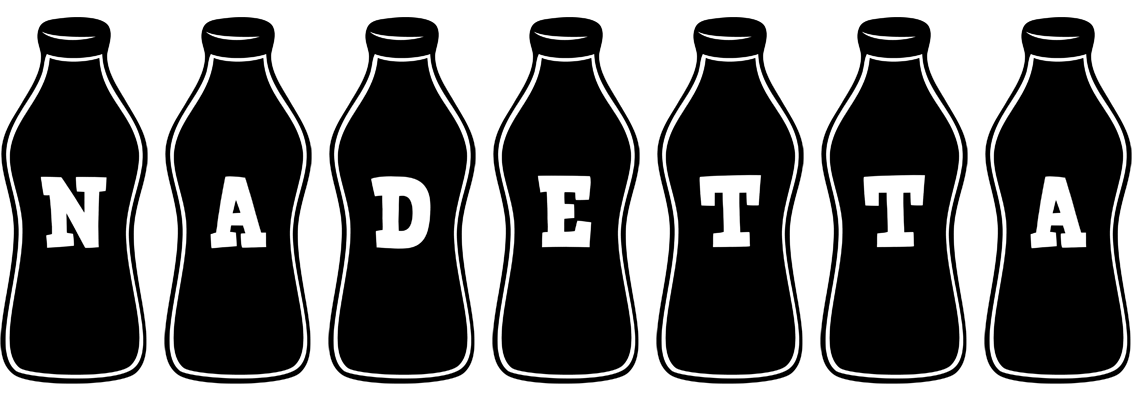 Nadetta bottle logo