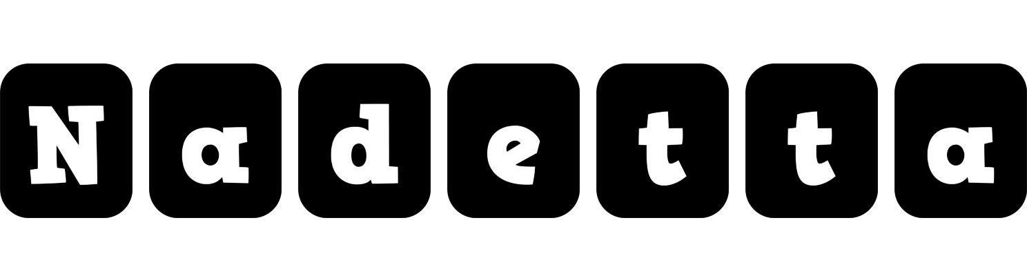 Nadetta box logo