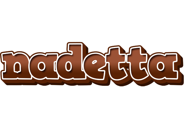 Nadetta brownie logo
