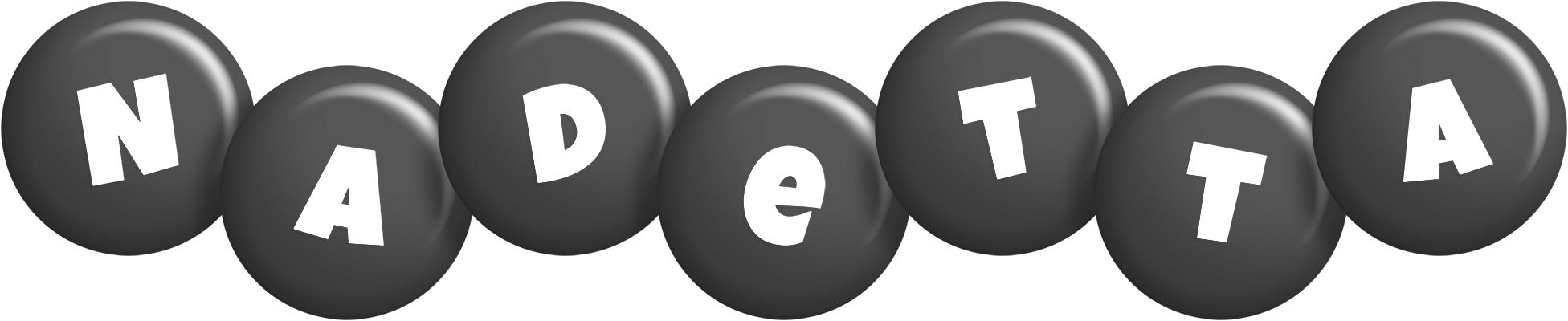 Nadetta candy-black logo