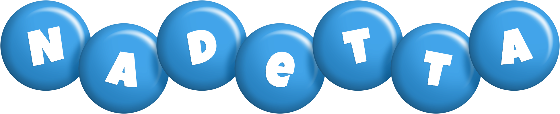 Nadetta candy-blue logo