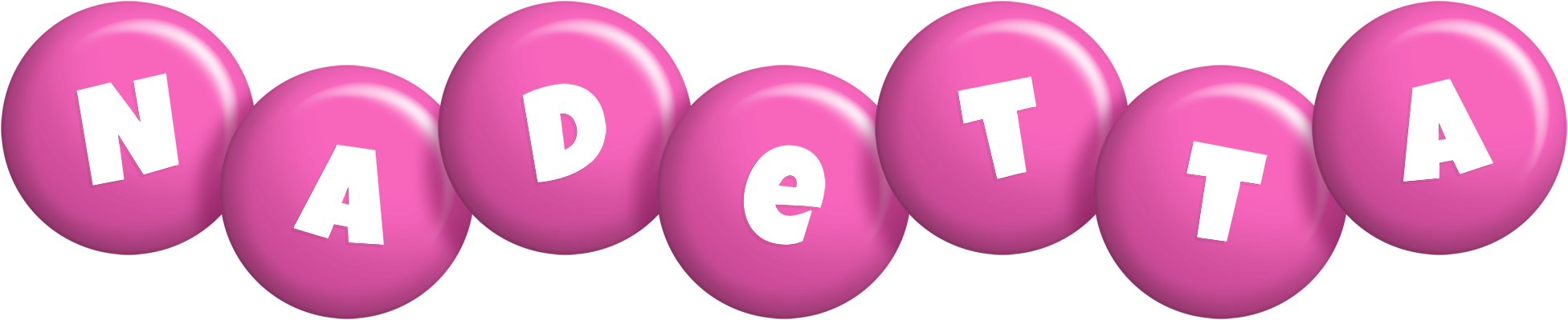 Nadetta candy-pink logo