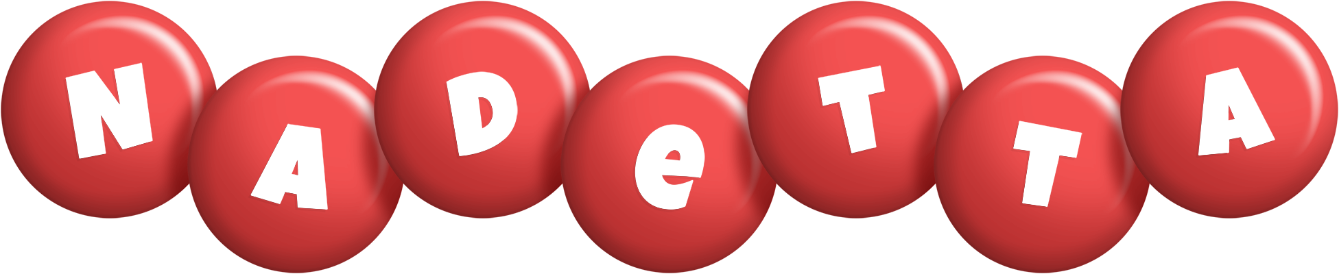 Nadetta candy-red logo